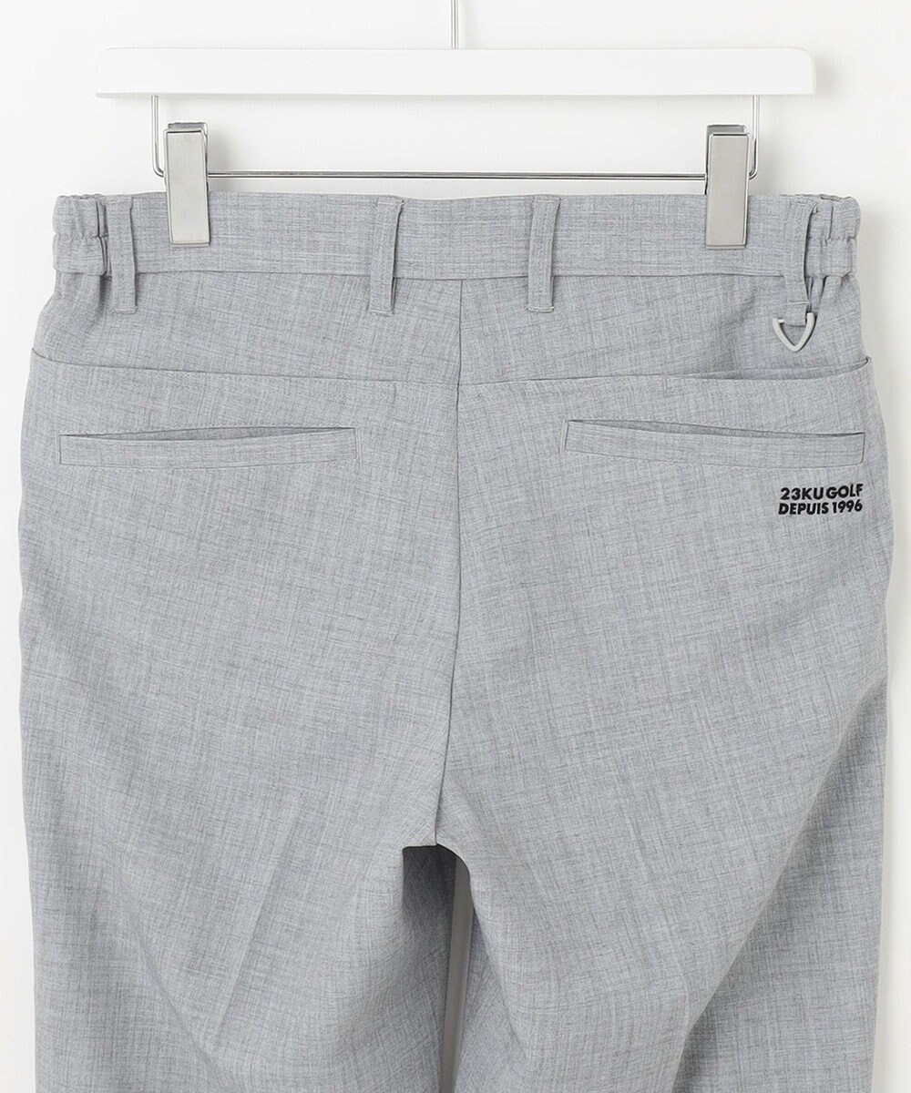 23区GOLF 【MEN】ウールライク　ワンタックテーパードパンツ 