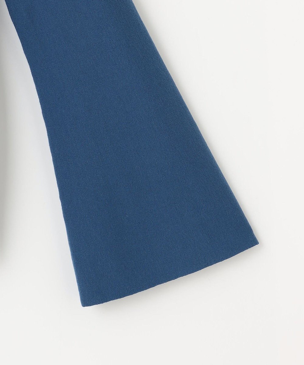 自由区 【セットアップ対応・洗える】レーヨンストレッチフレアスリーブ ニット 