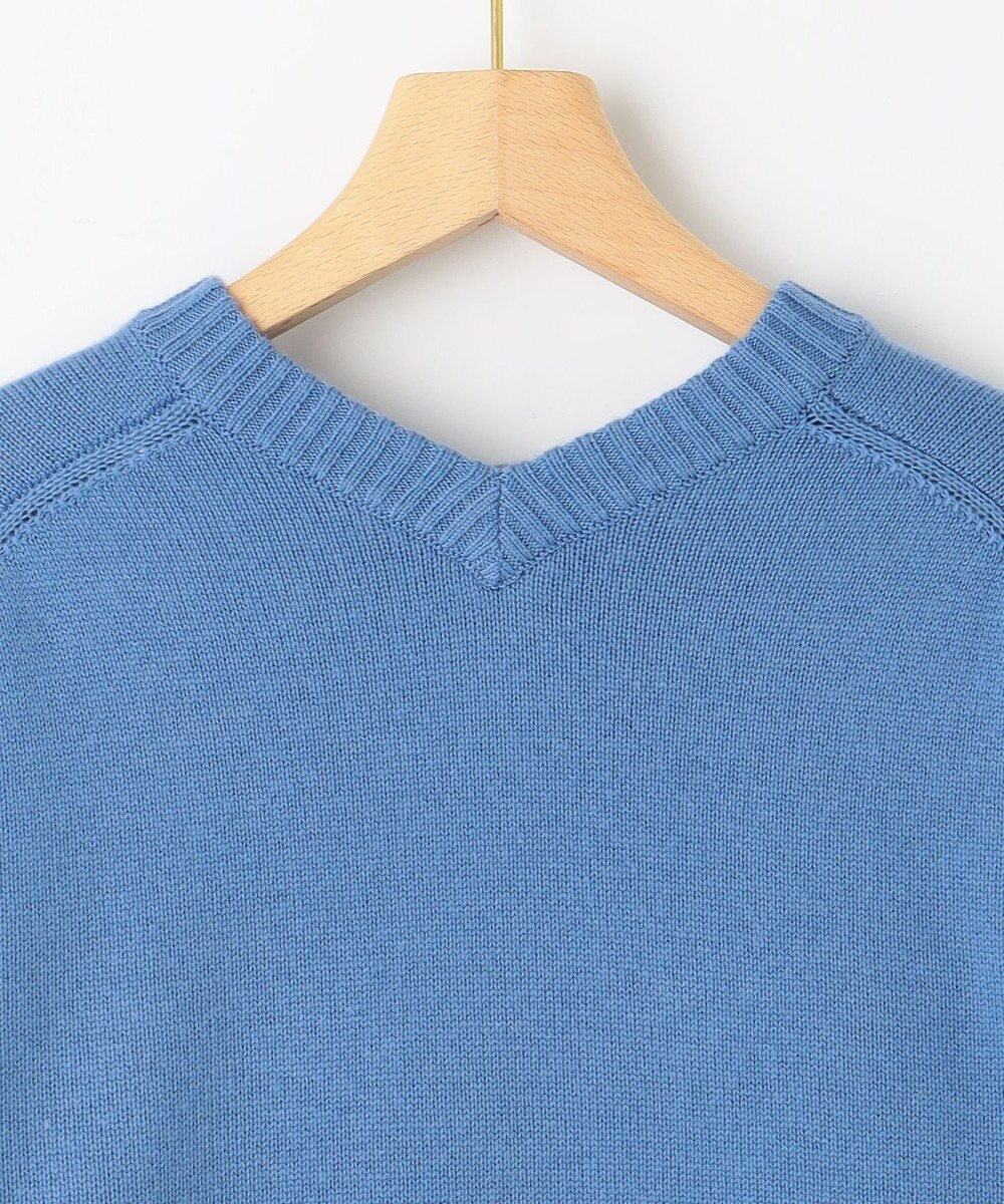 組曲 L カシミヤブレンドバルキープルオーバー ニット 