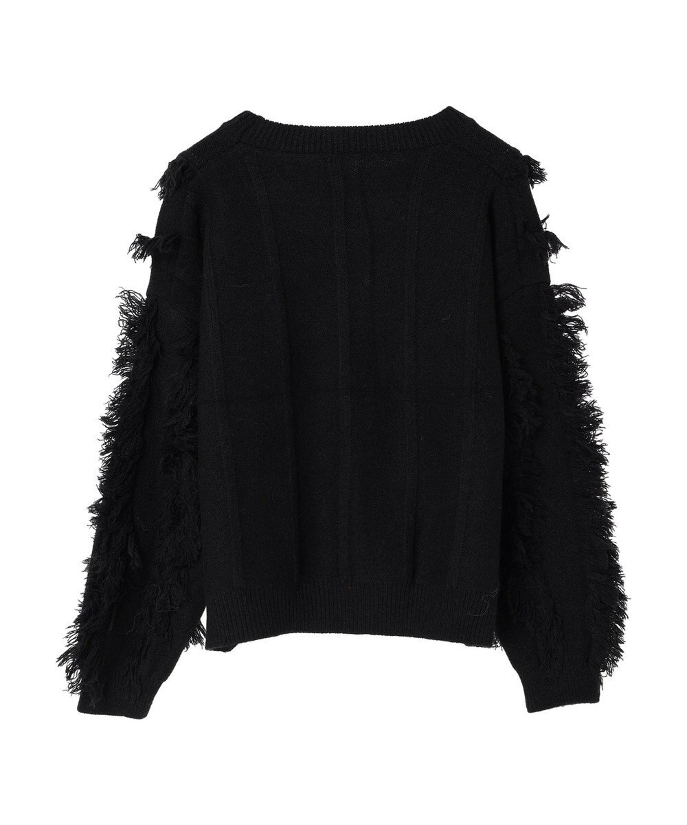 CRAFT STANDARD BOUTIQUE ボリュームフリンジニットプルオーバー 