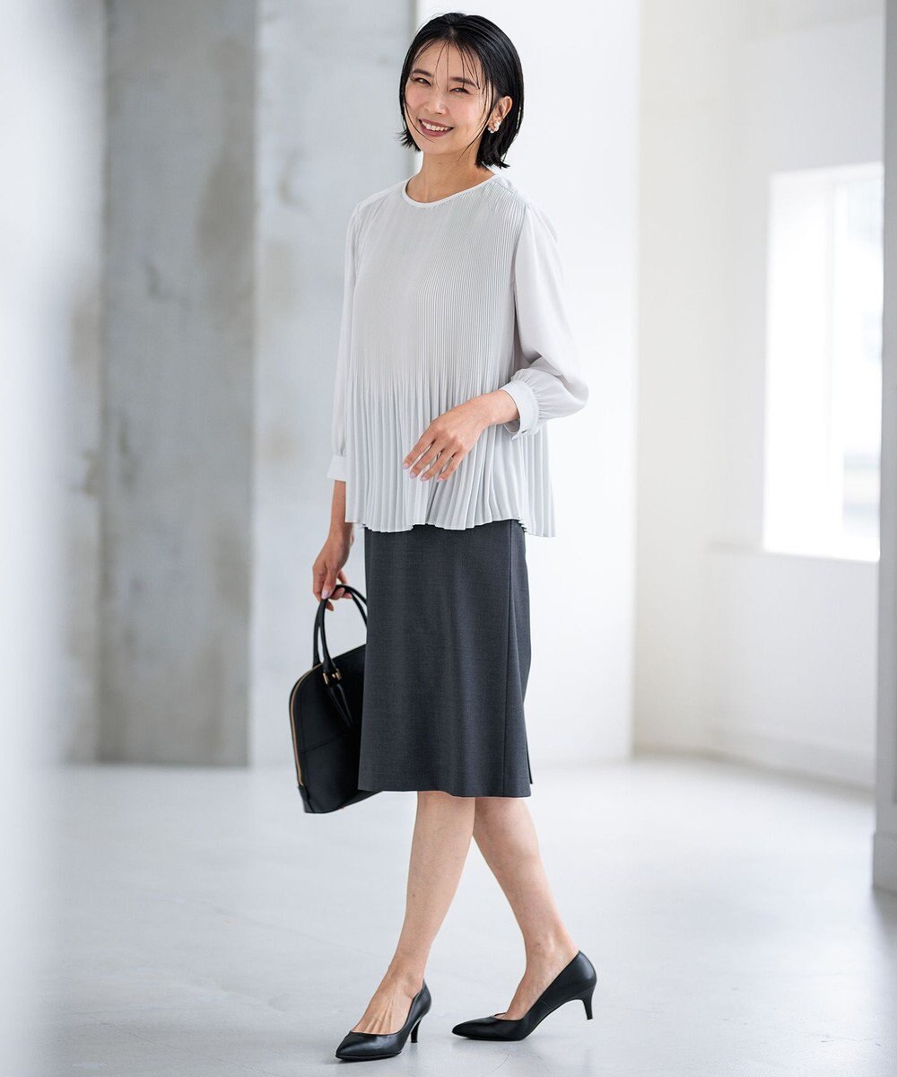 23区 【セットアップ対応】ラフィーネウール タイトスカート 