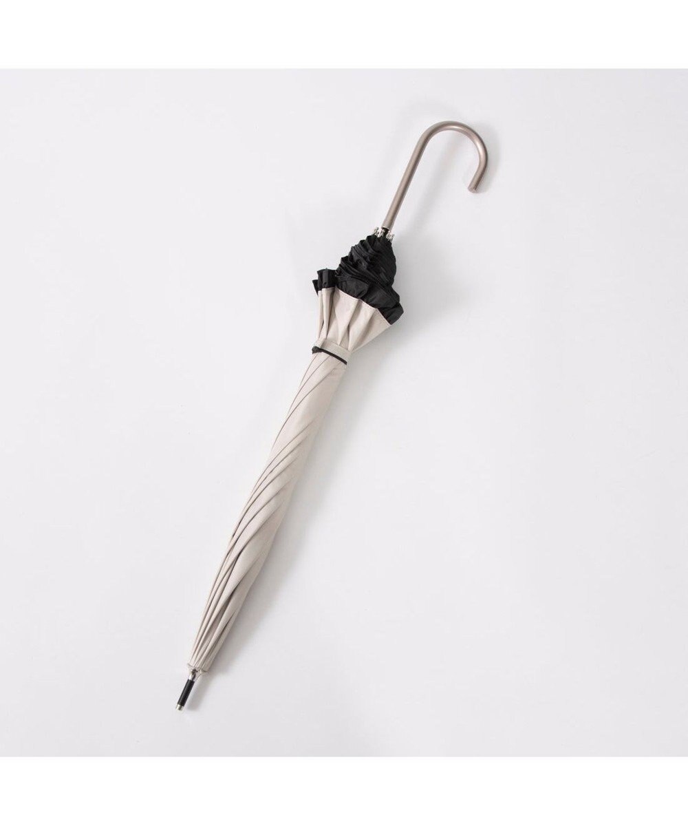 UNBILLION カシュネ cachenez / 【晴雨兼用】【日傘】 【UV カット率99.999.9％以上】PUバイカラーフリルバルーンショートパラソル 