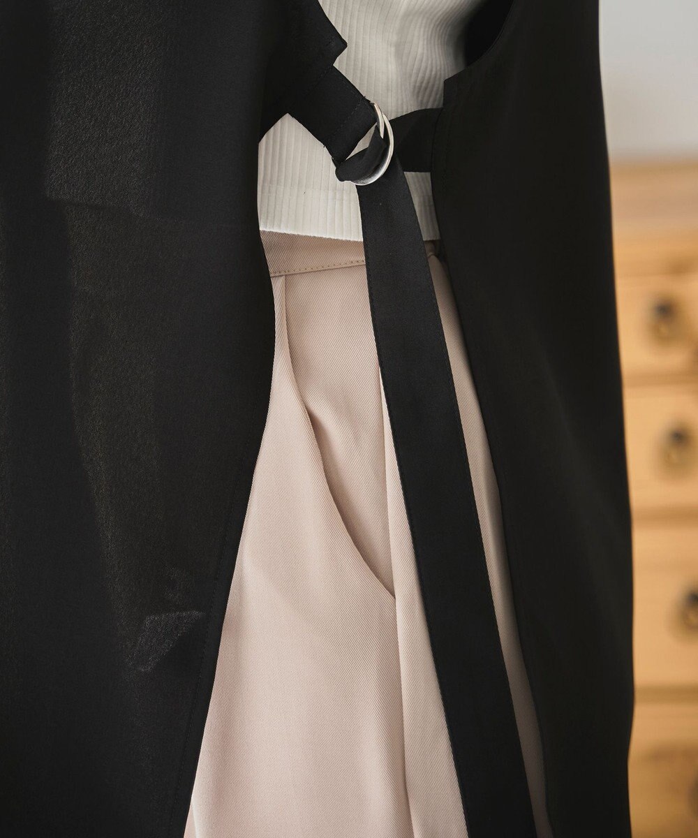 WEGO リネンライクサイドベルトベスト 