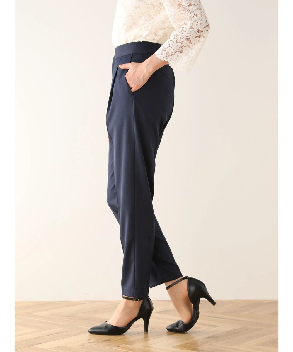 Green Parks ｅｆ－ｄｅ　タックテーパードパンツ 