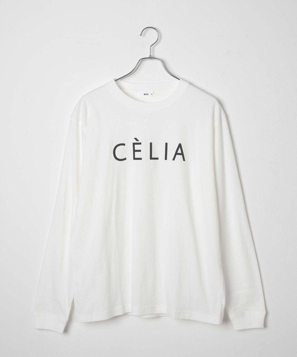 WEGO 【WEB限定】クルーネックプリントロンT 