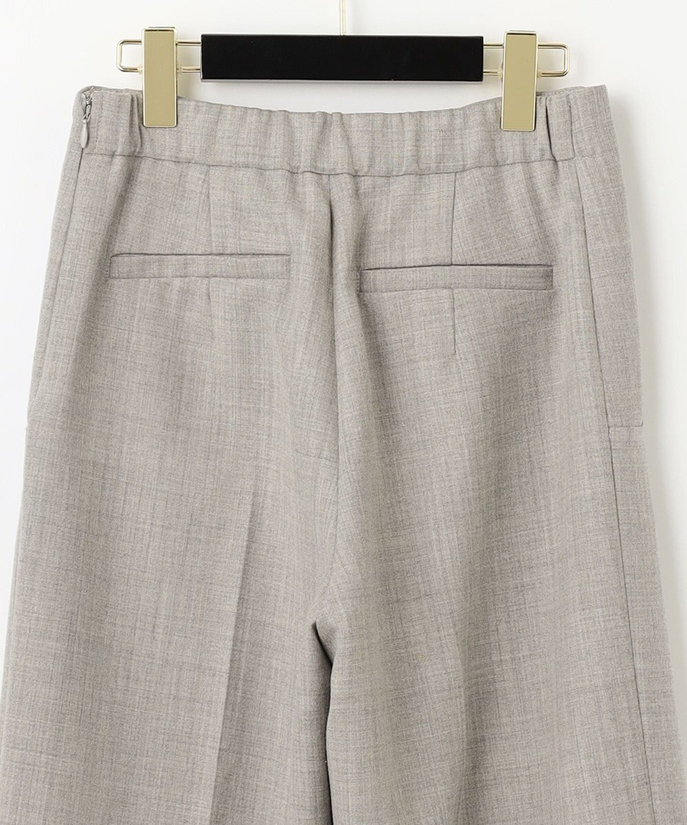 GRACE CONTINENTAL ウールストレッチセミワイドパンツ 
