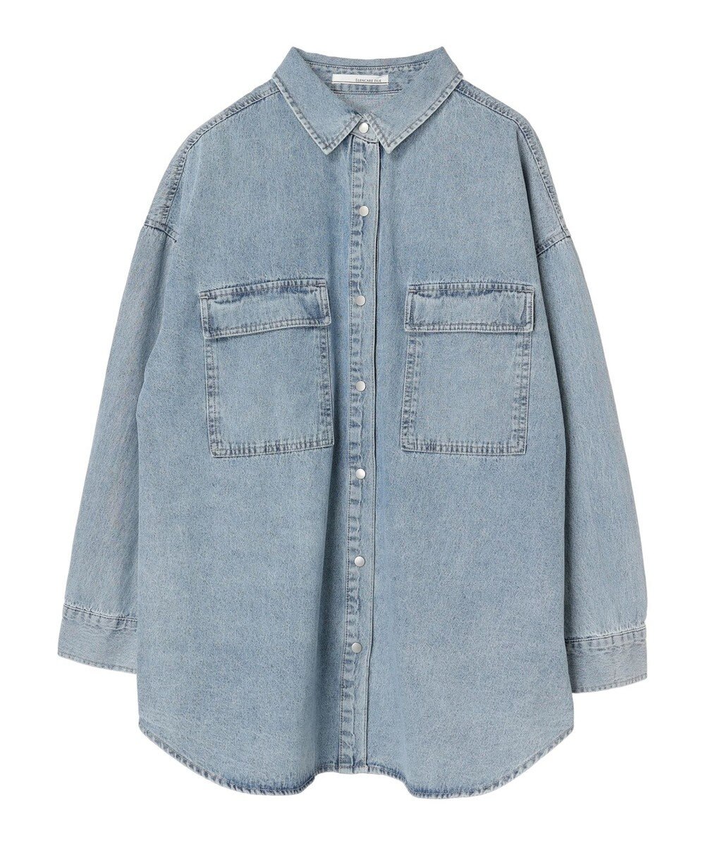 Green Parks ・ＥＬＥＮＣＡＲＥ　ＤＵＥ　デニムロングスリーブシャツ 