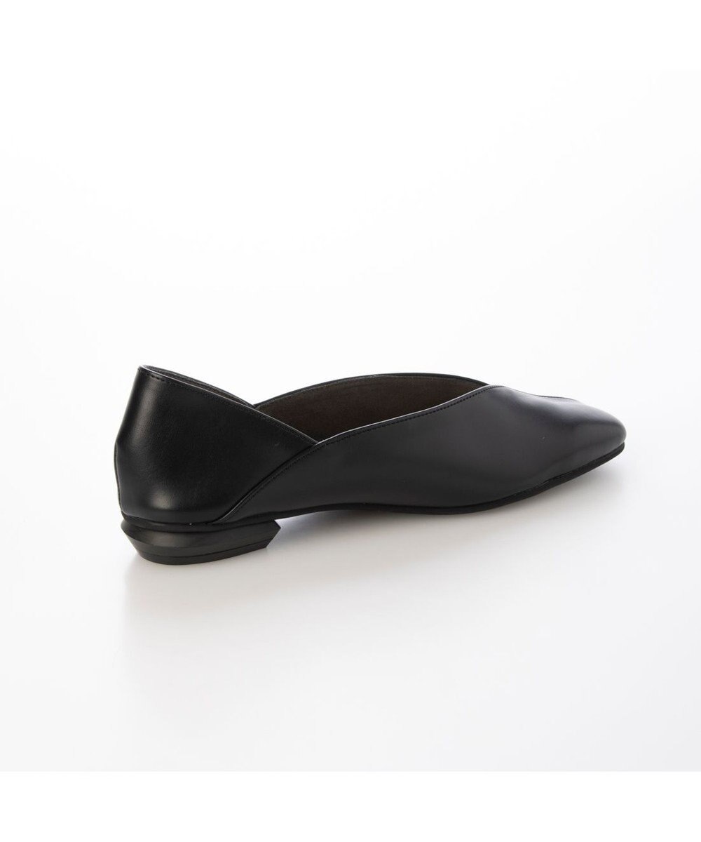 MODE ET JACOMO <carino>スクエアトゥフラットパンプス 