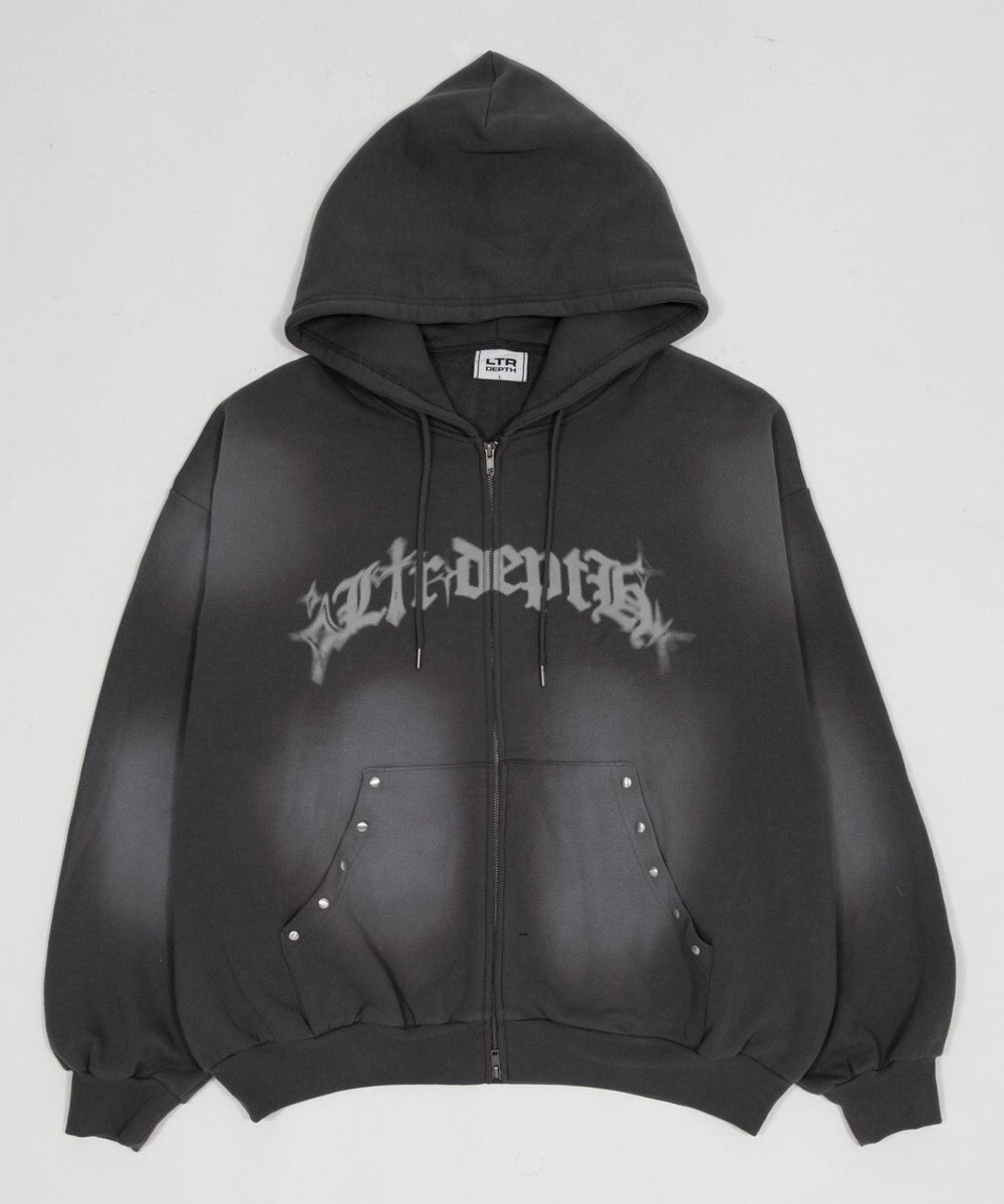 WEGO グラフィックZIPパーカー 