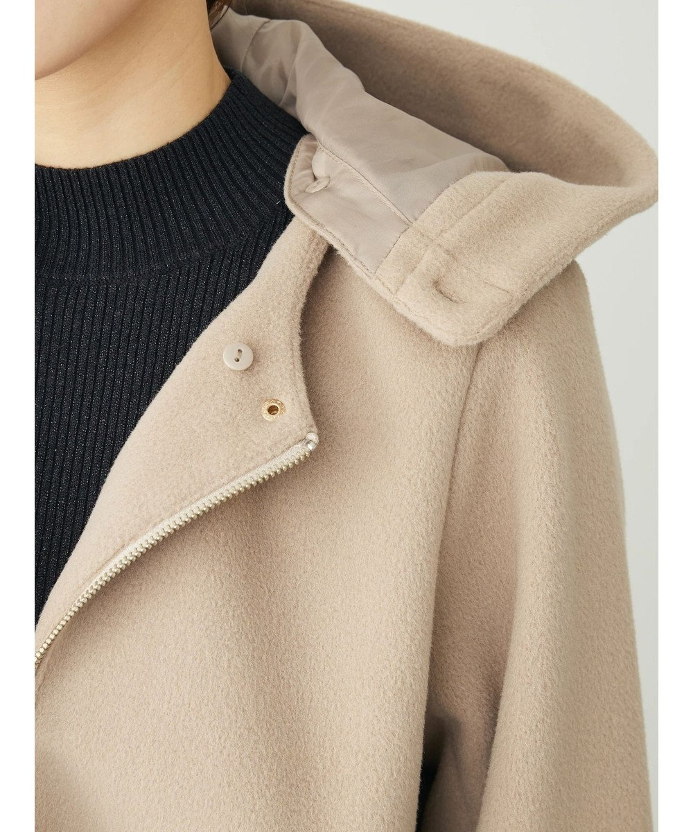 Green Parks ２ｗａｙフード取り外し比翼コート 