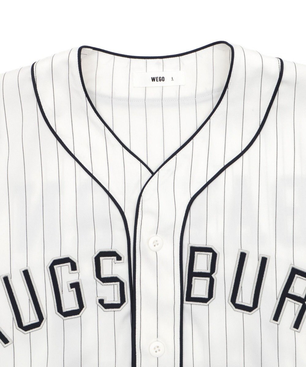 WEGO 【ユニセックス着用ITEM/MLサイズ展開】ベースボールシャツ（SS） 
