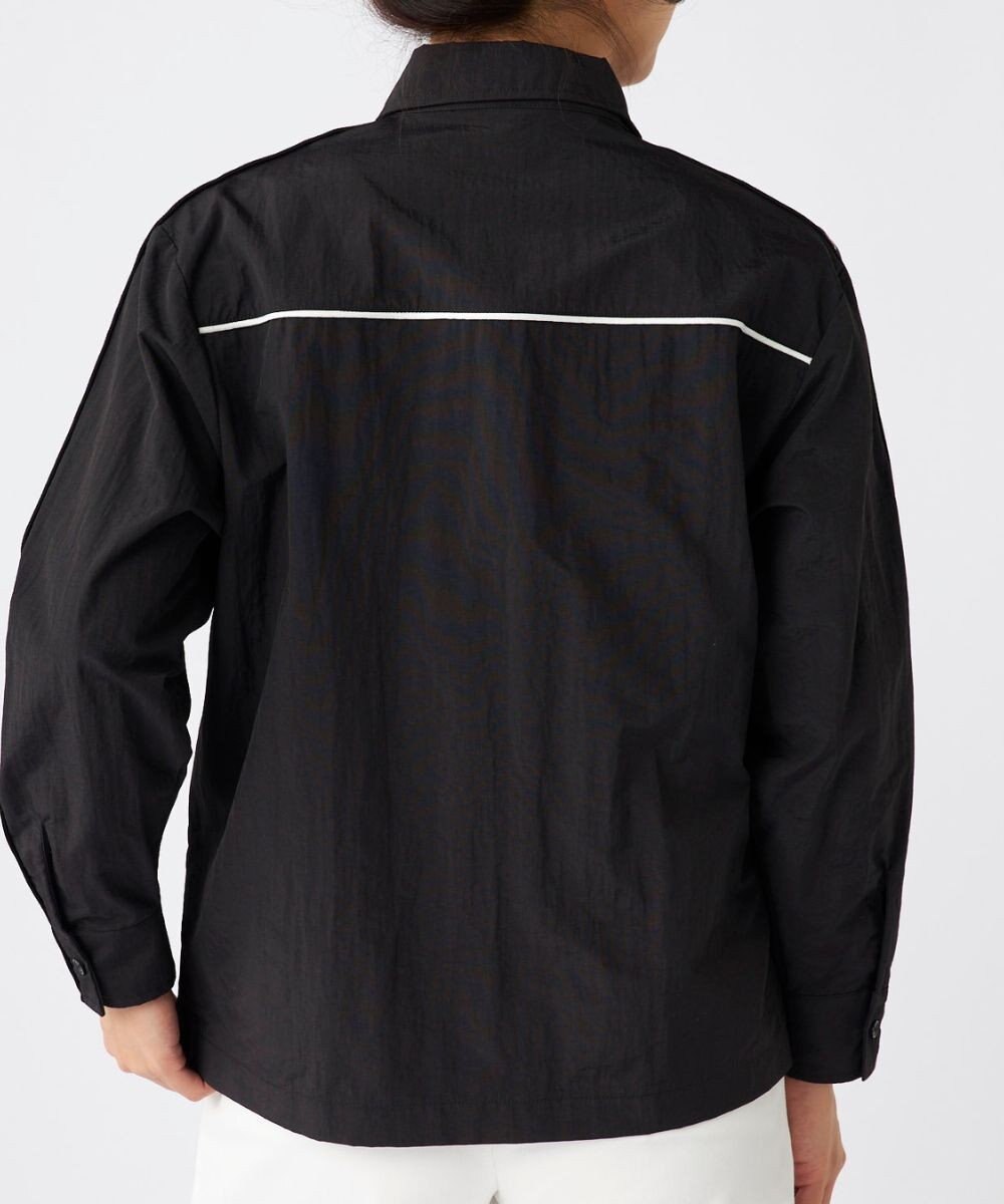 OP／FILA 【Kappa】バンダテープ ウーブンシャツジャケット 