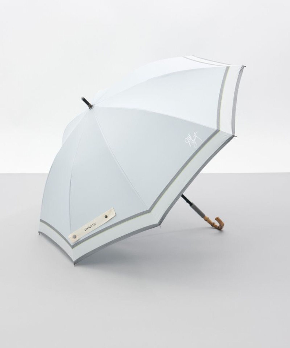 AURORA 【 JILL STUART（ジル スチュアート）】先染めボーダー晴雨兼用傘(長傘) 