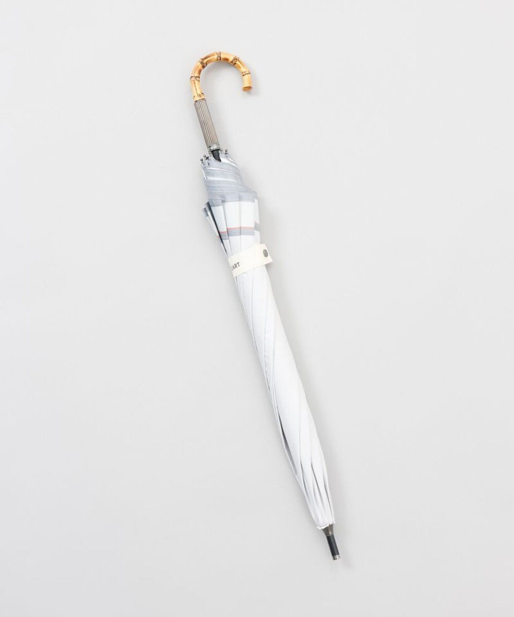 AURORA 【 JILL STUART（ジル スチュアート）】先染めボーダー晴雨兼用傘(長傘) 