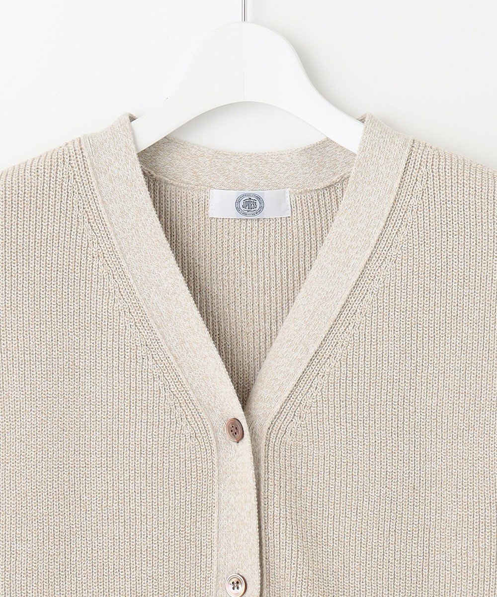 J.PRESS LADIES 【洗える】 シネコットン ニットジレ 