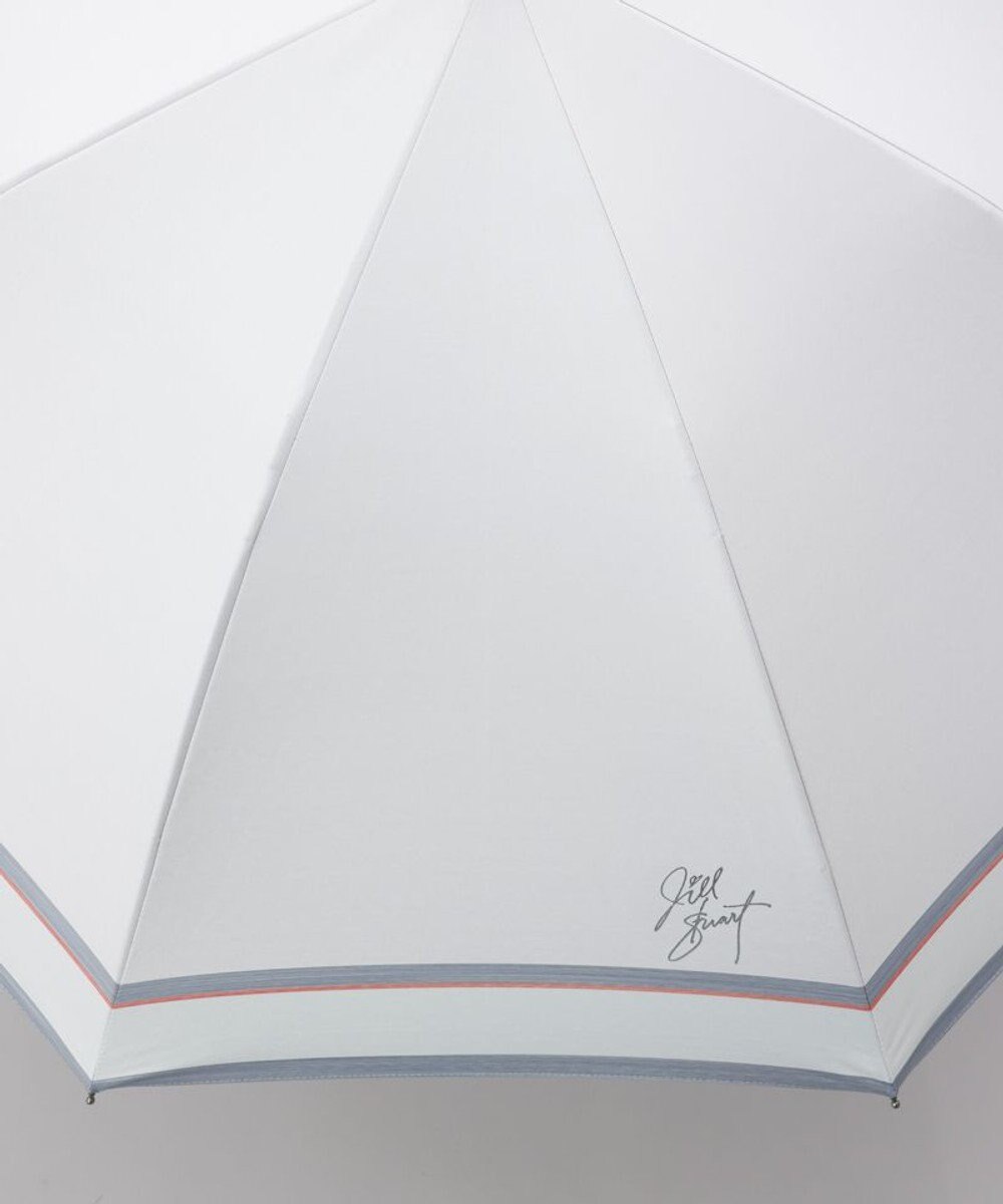 AURORA 【 JILL STUART（ジル スチュアート）】先染めボーダー晴雨兼用傘(長傘) 