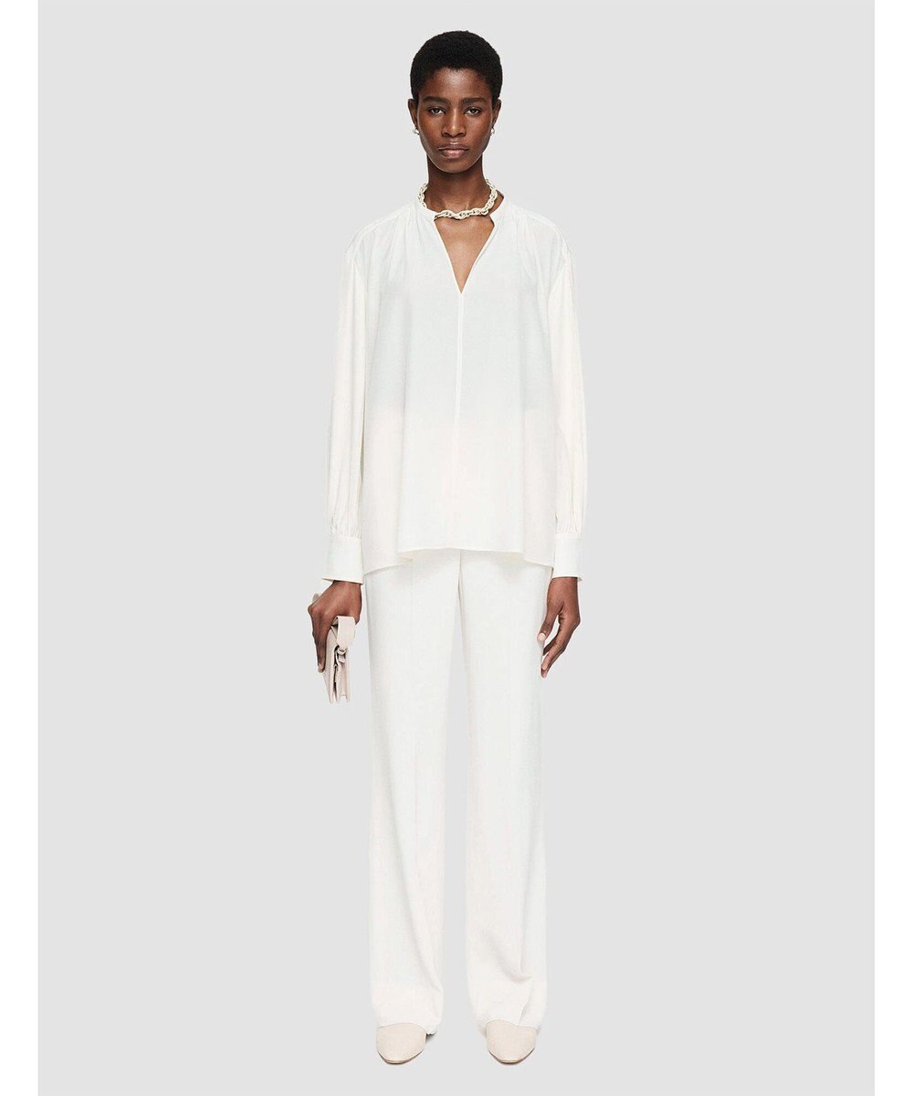 JOSEPH ニューCDC　オープンネックブラウス 