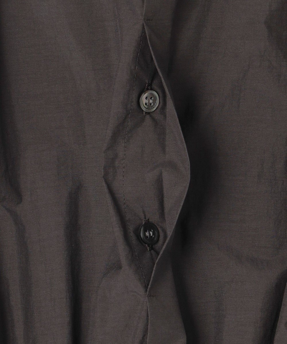 23区 【洗える/撥水加工】ナイロンコットンタフタ ウエストシャーリング ワンピース 