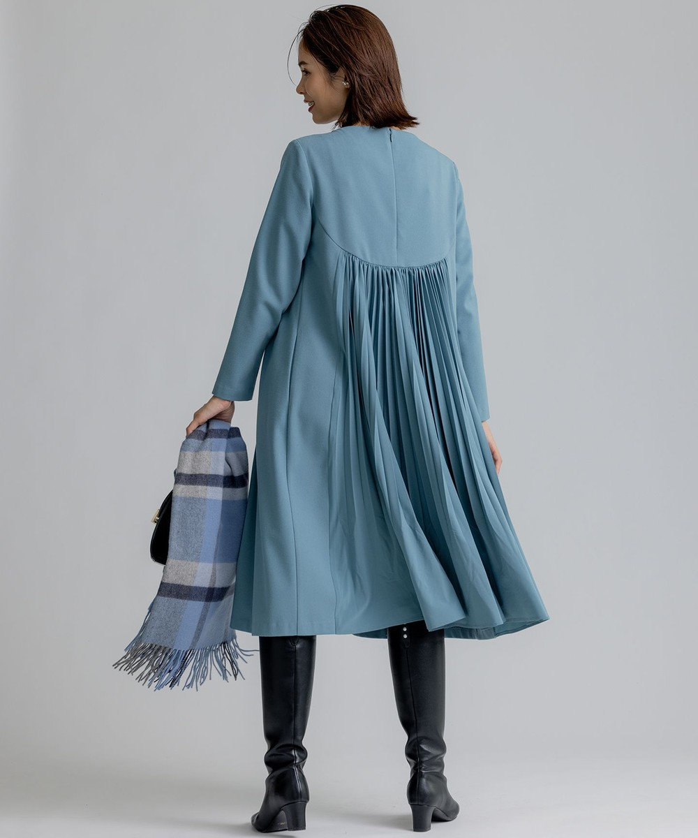 組曲 バックプリーツ ワンピース 