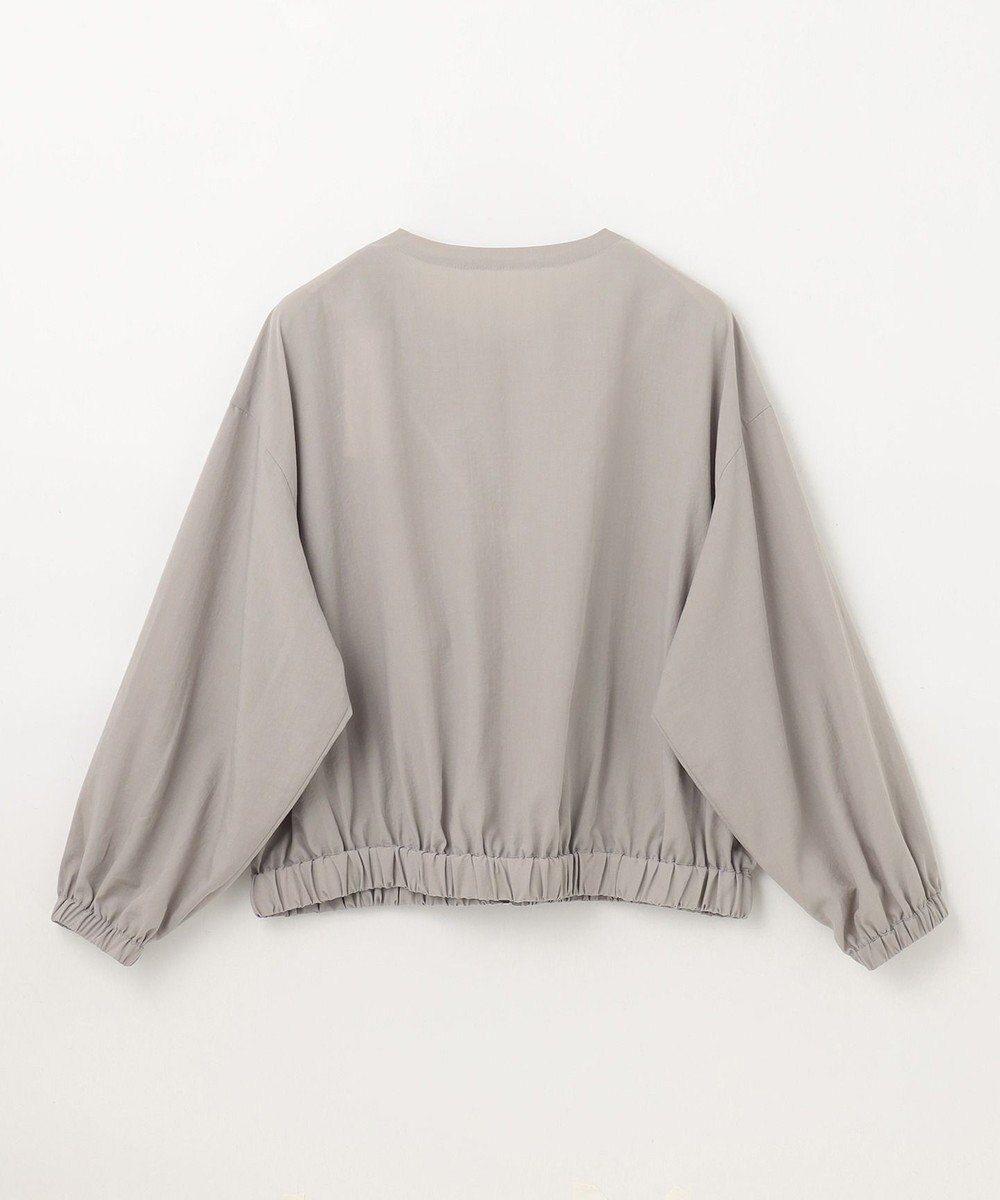 ANY 【手洗い可/UVケア】ノーカラーシアーブルゾン 