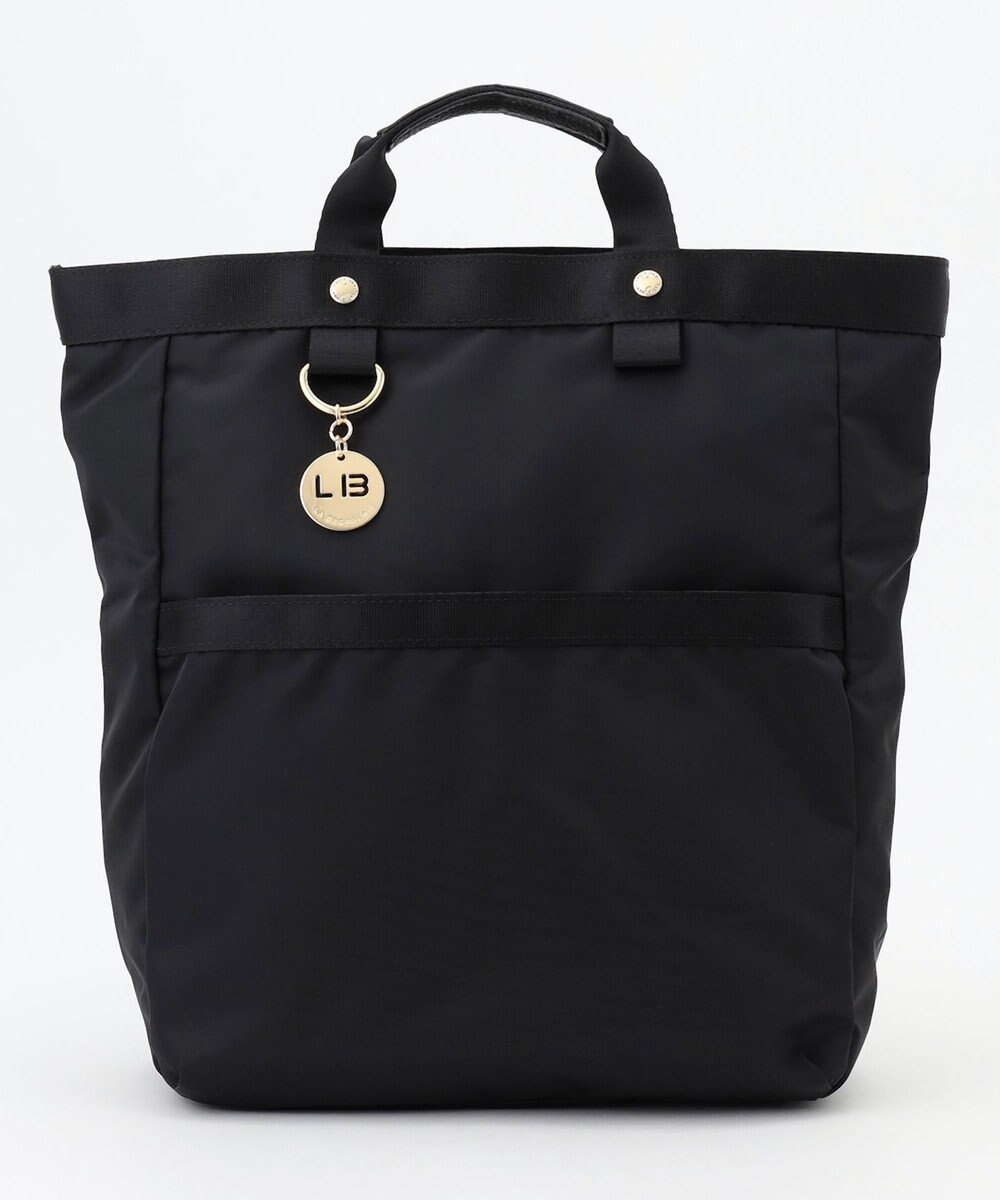 LA BAGAGERIE チャーム付き　ナイロンリュック 