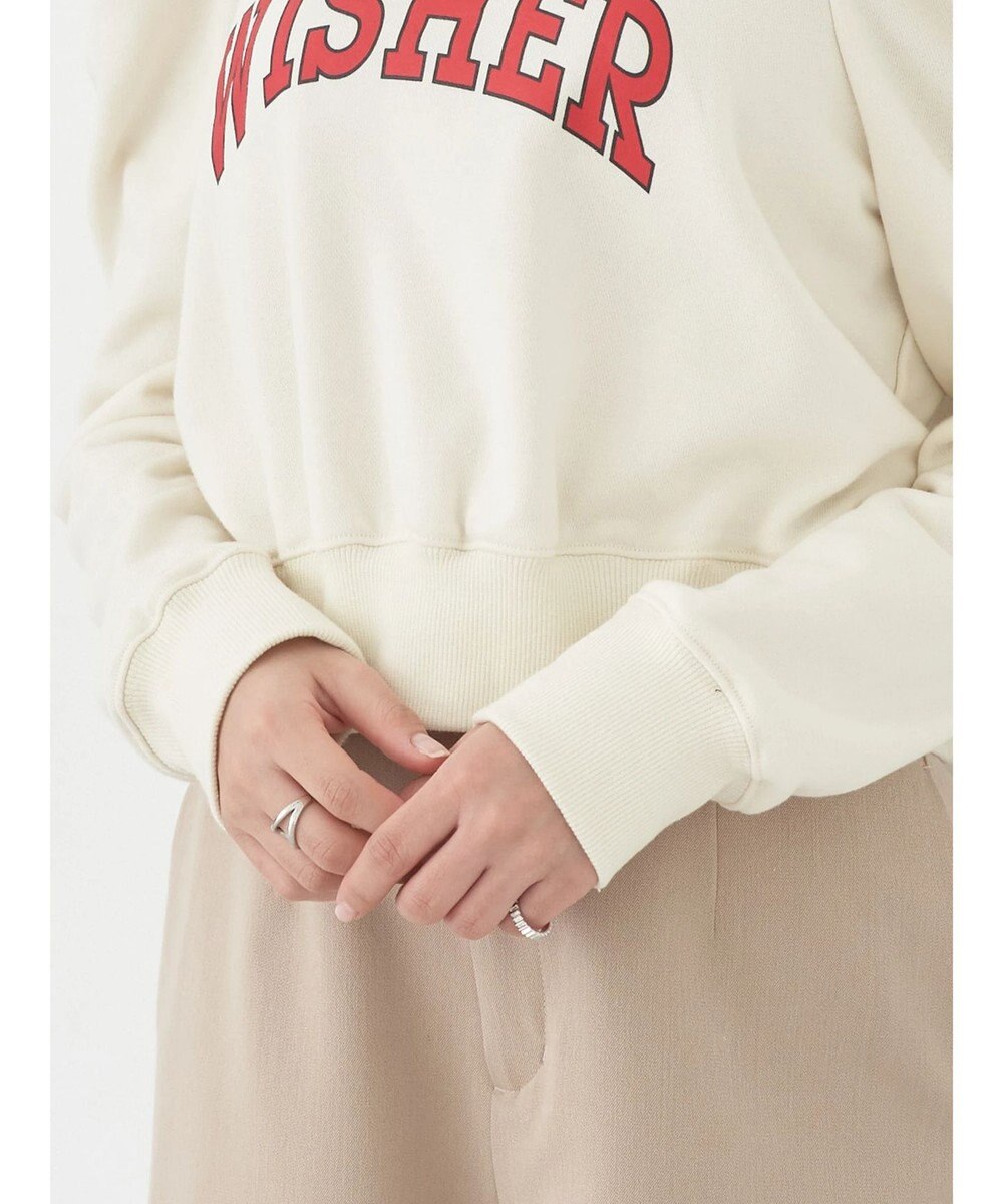 earth music&ecology ウラケロゴ短丈プルオーバー 