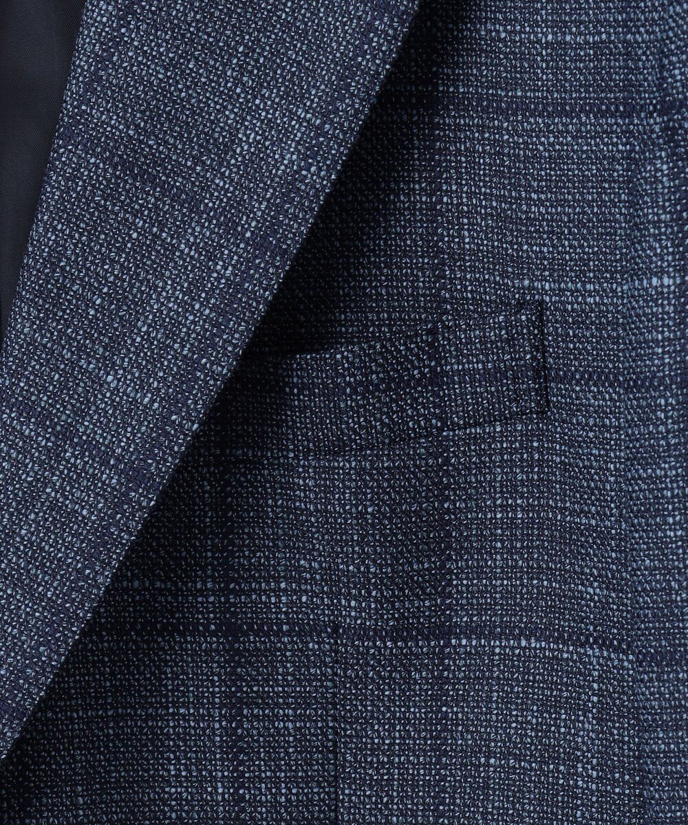 J.PRESS MEN 【KING SIZE】【ソフトタッチツイスト】ミスティックチェック ジャケット 