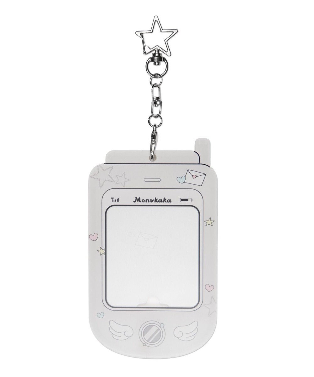 WEGO 【痛バ＆推し活グッズ】えんじぇるガラケーカードホルダーキーホルダー 