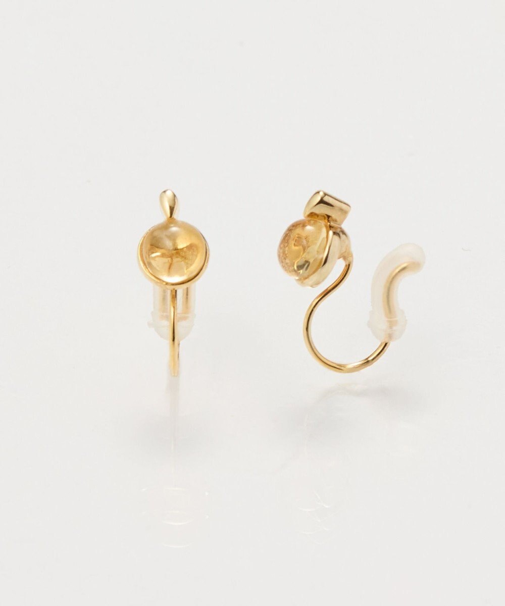 Phoebe 【痛くないシリーズ】パワーストーンライトフィットイヤリング　シトリン/天然石 