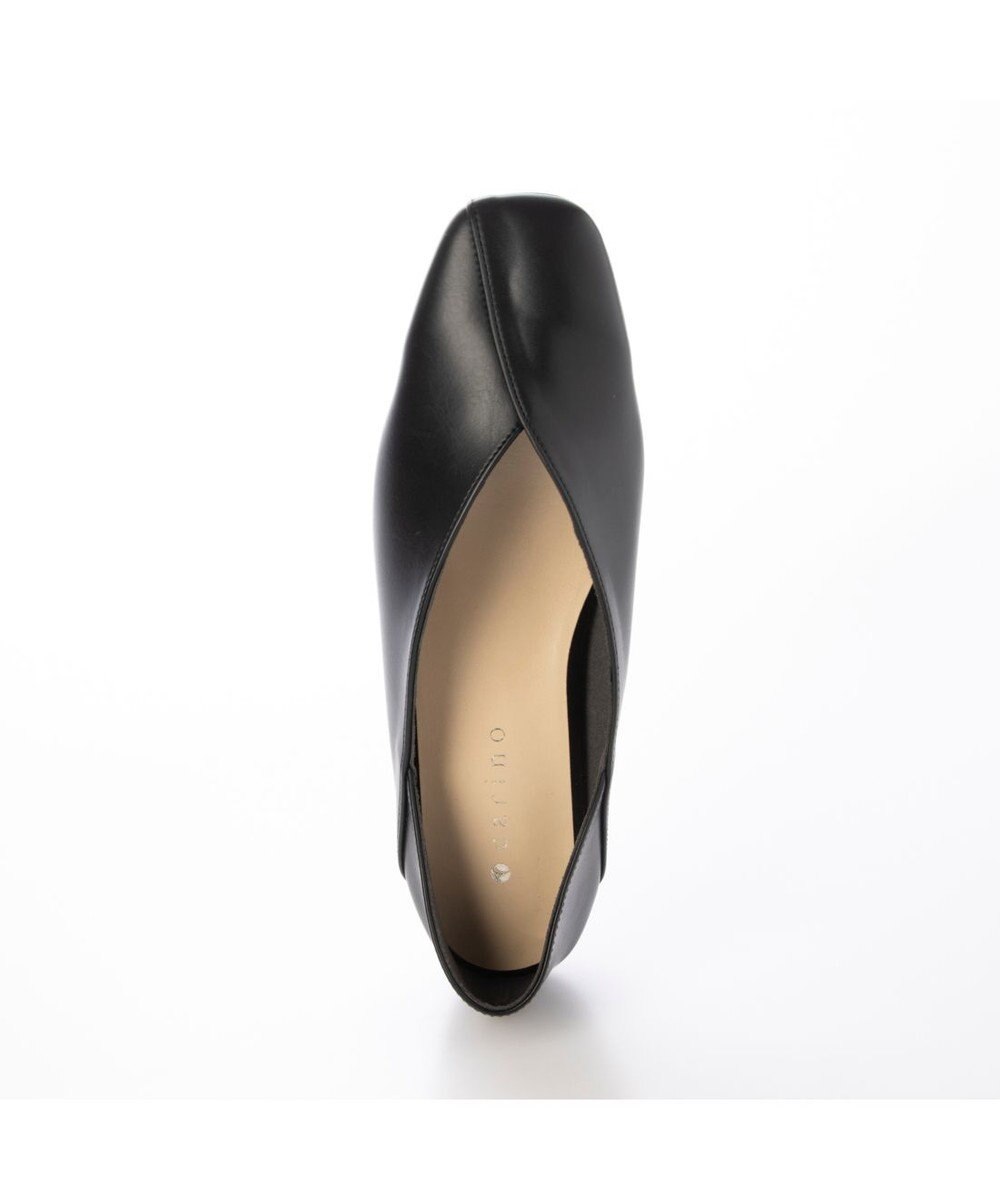 MODE ET JACOMO <carino>スクエアトゥフラットパンプス 