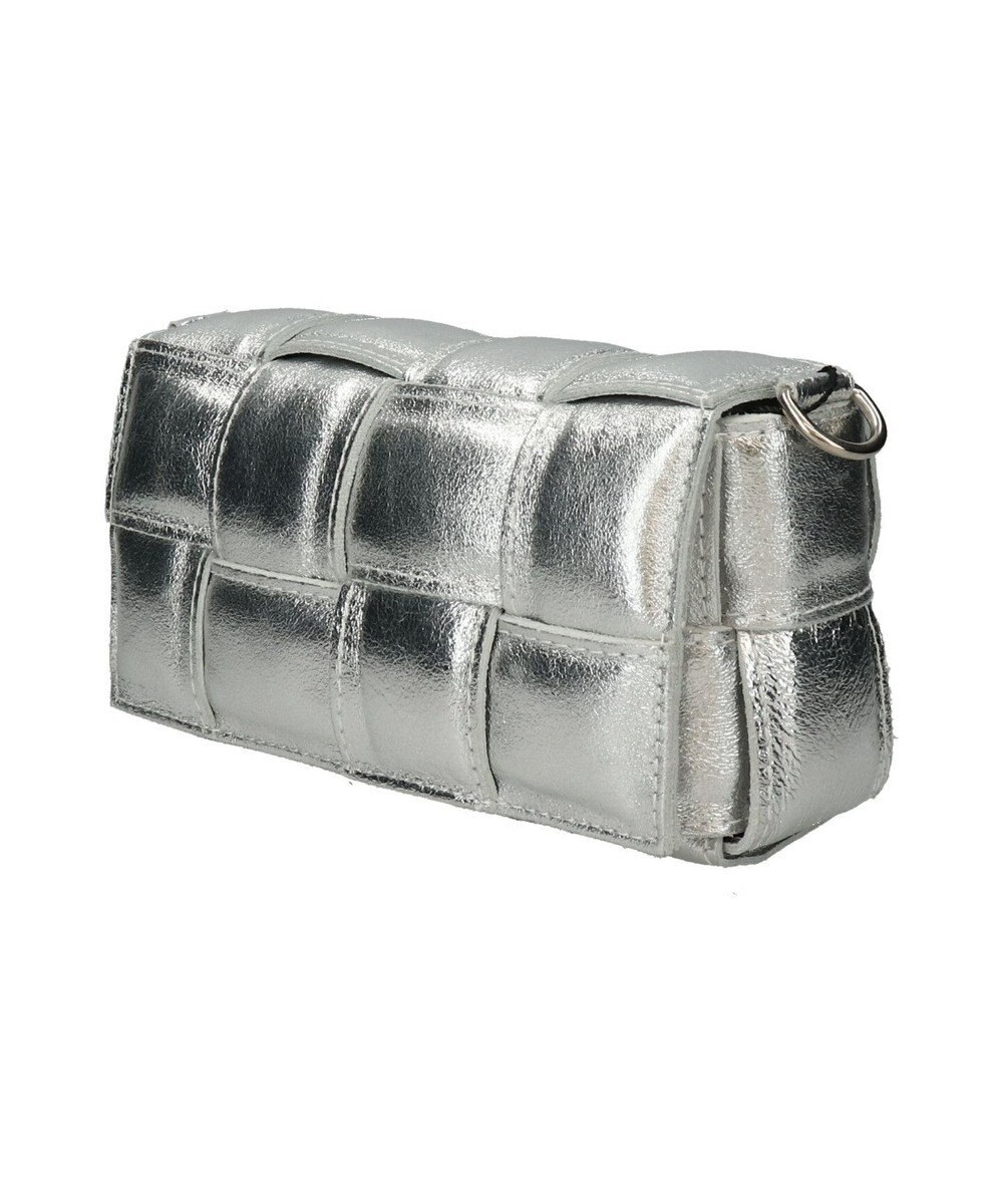 INTER-CHAUSSURES 【ANDREA CARDONE】イントレチャートレザーショルダーバッグ 