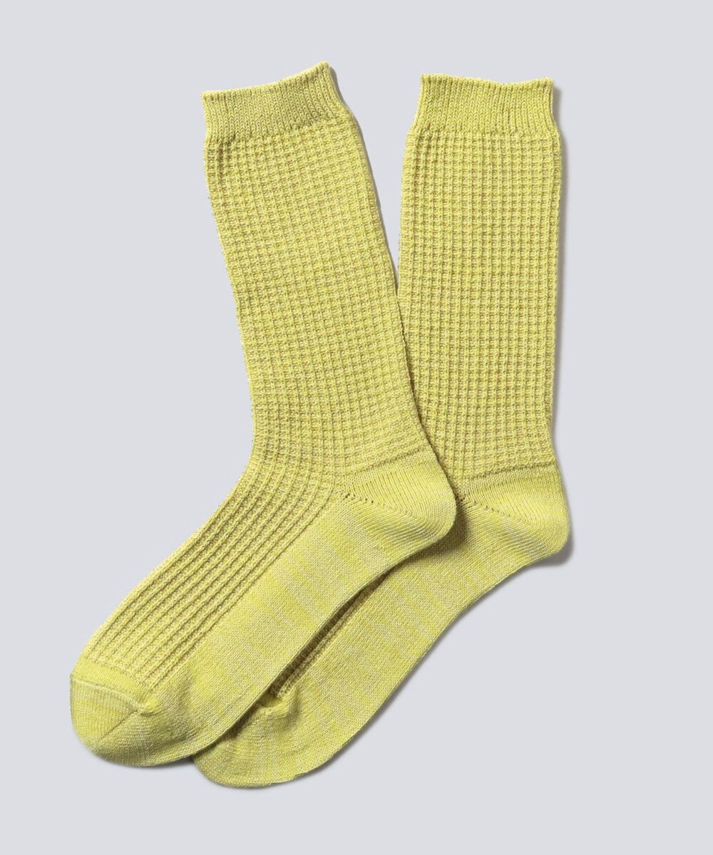 WHITE MAILS PAPER ジャガードソックス 