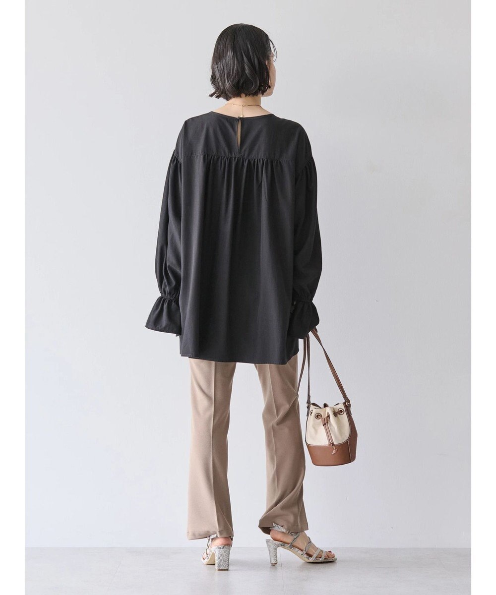 AMERICAN HOLIC 接触冷感キャンディースリーブサイドスリットブラウス 