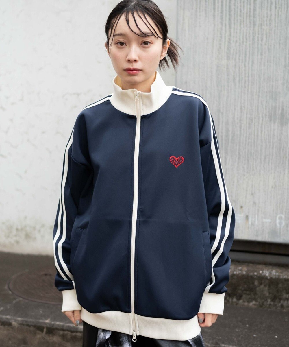 WEGO 【ユニセックス着用ITEM】ライントラックジャケット 