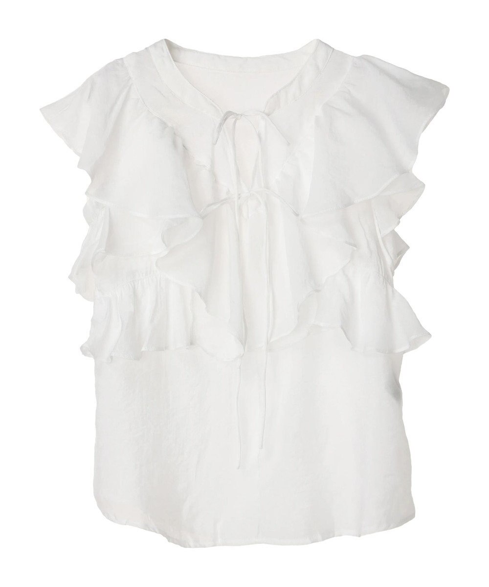 earth music&ecology ２ＷＡＹフリルブラウス 