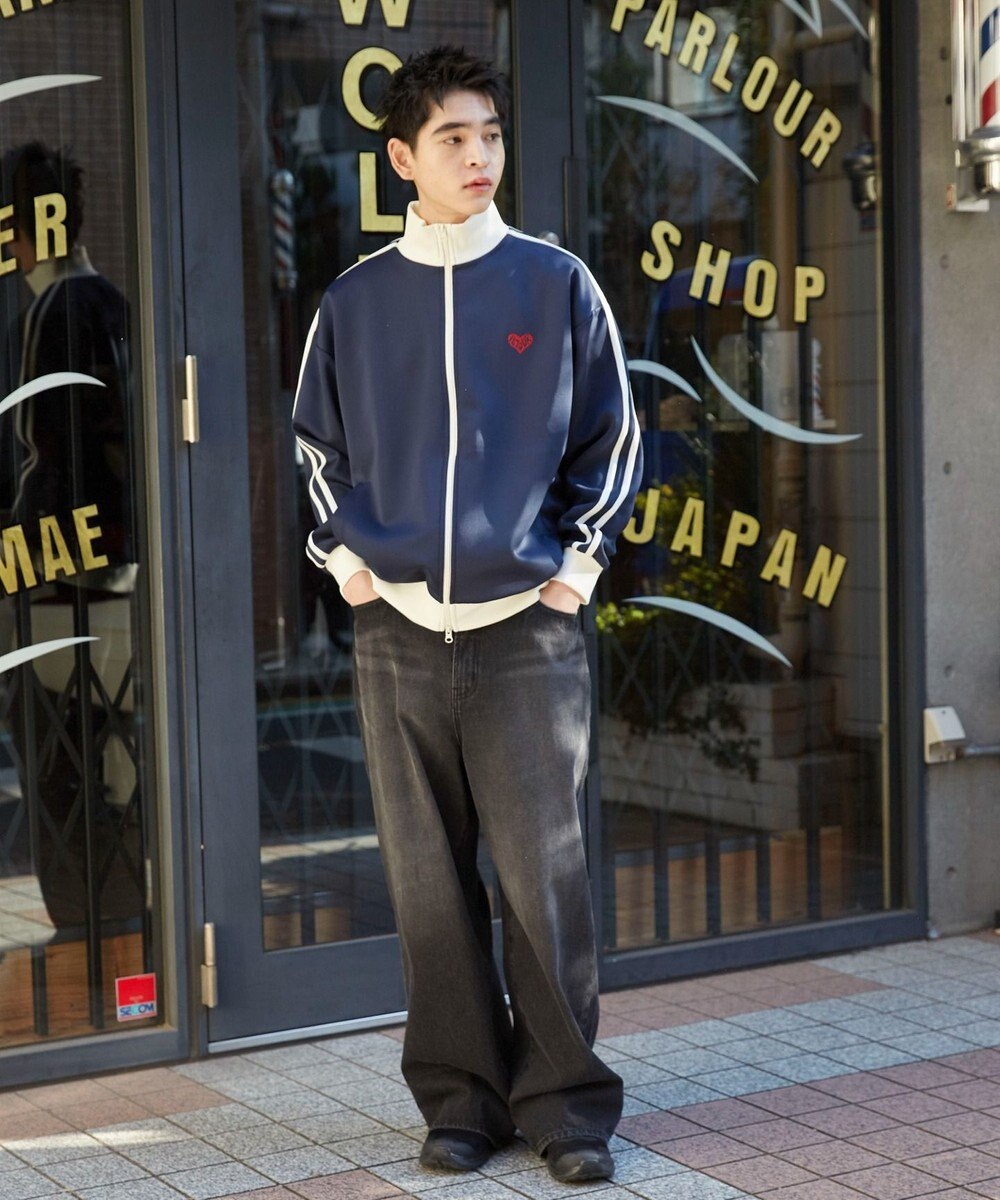 WEGO 【ユニセックス着用ITEM】ライントラックジャケット 