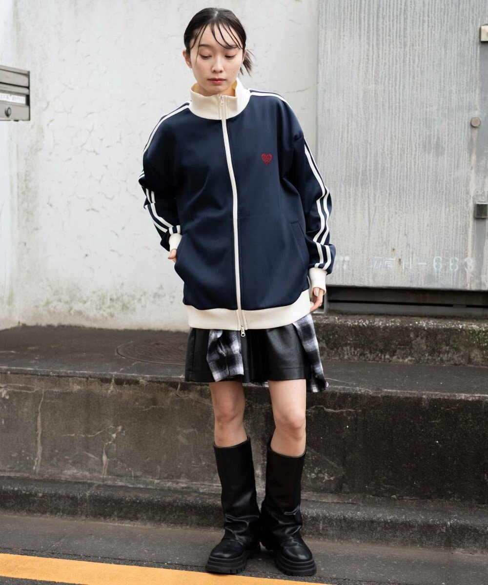 WEGO 【ユニセックス着用ITEM】ライントラックジャケット 