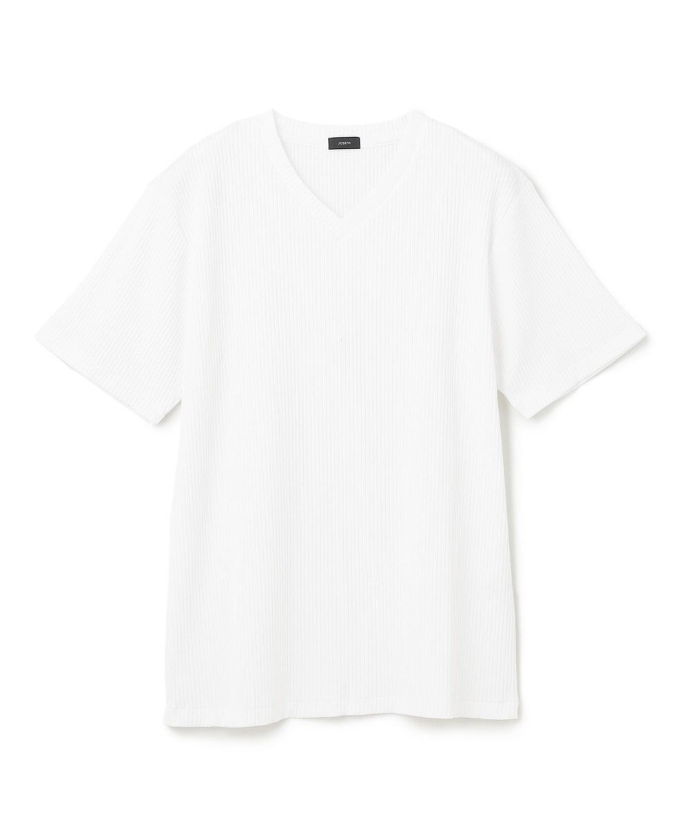 JOSEPH HOMME テックリブストレッチ Vネックカットソー 