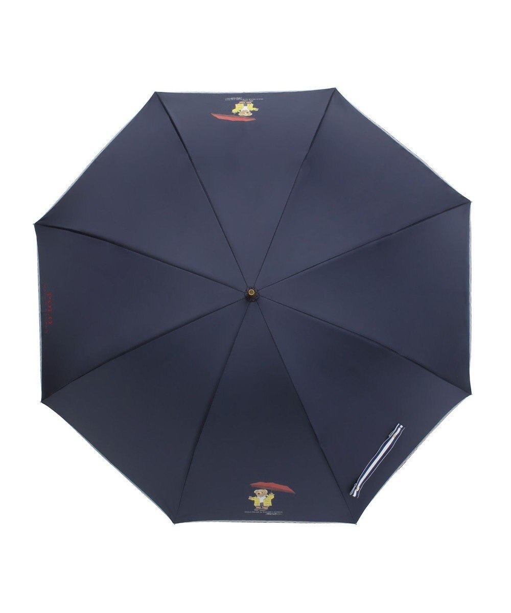 MOONBAT 【雨傘】POLO RALPH LAUREN（ポロ ラルフローレン）長傘 ツイル無地×RAIN BEAR 