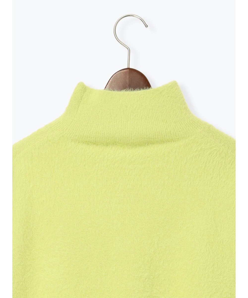 Te chichi 【宮本茉由着用】ハイネックフェザーニット 