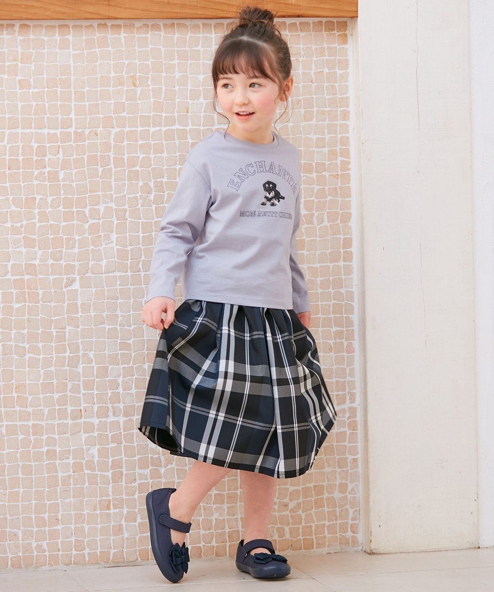 ANY KIDS アートモチーフ 長袖 Tシャツ 