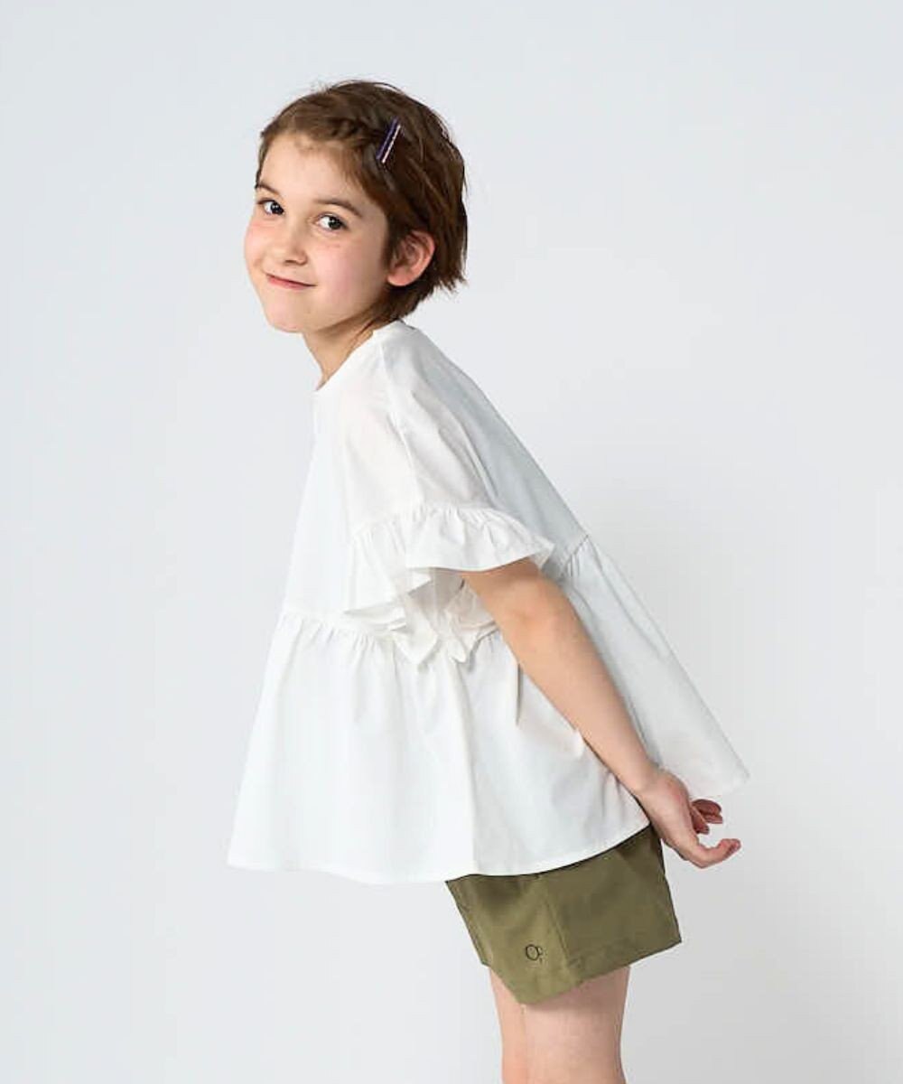 OP／FILA 【Ocean Pacific】らくティブ｜フレアスリーブTシャツ 