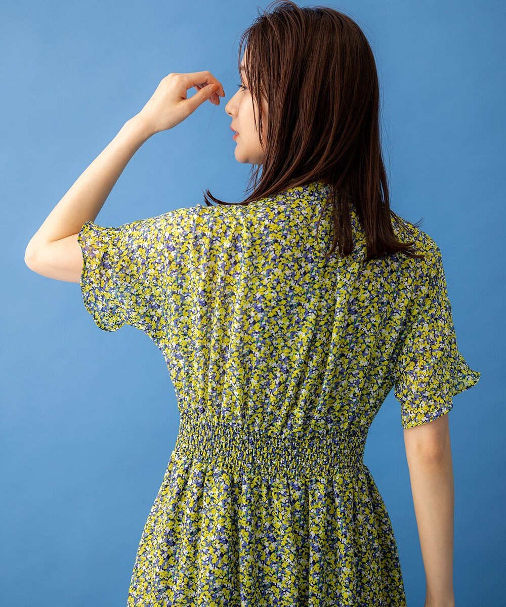 組曲 S ミニフラワープリント ワンピース 