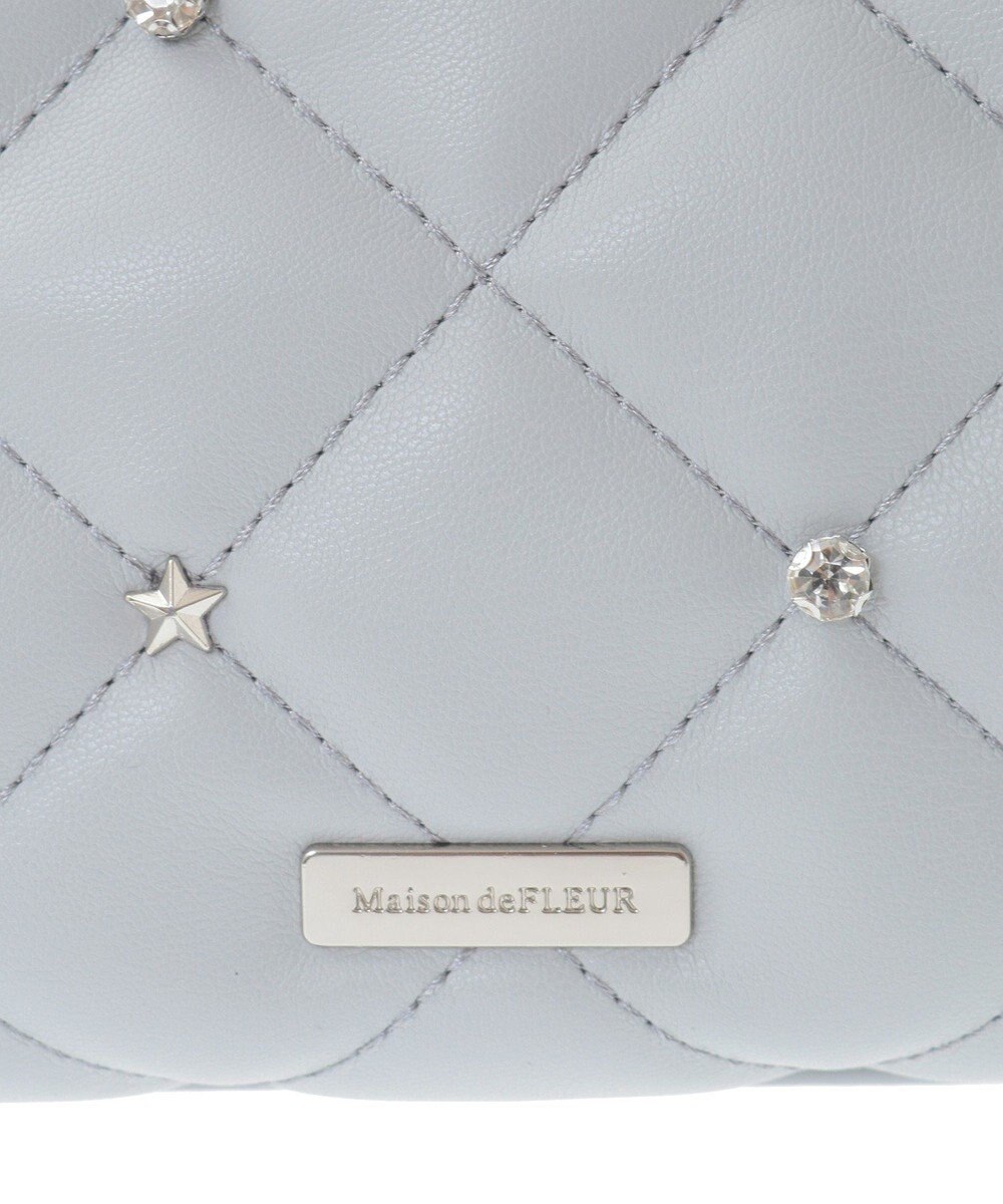 Maison de FLEUR スターチャーム付き2Wayトートバッグ 