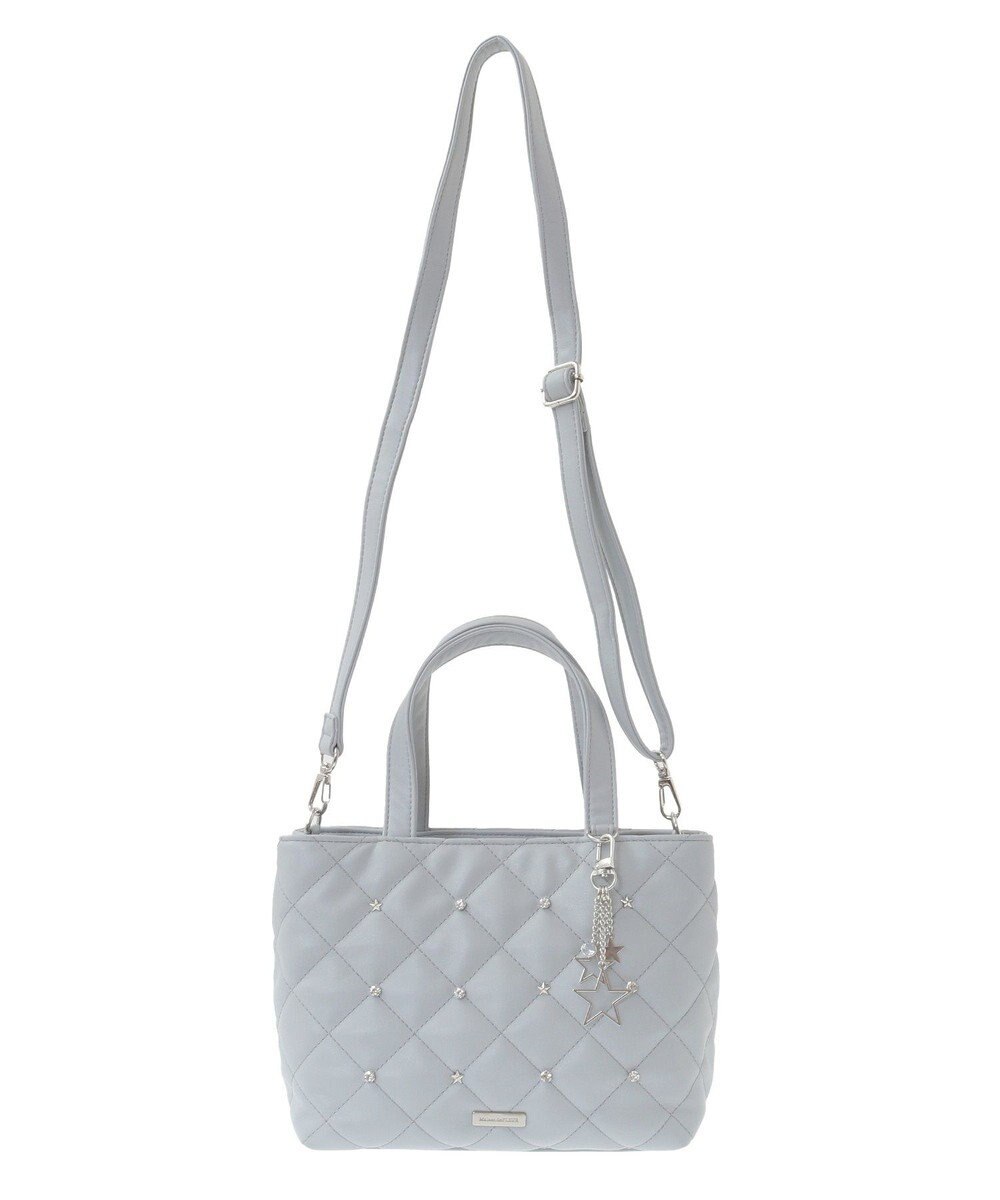 Maison de FLEUR スターチャーム付き2Wayトートバッグ 