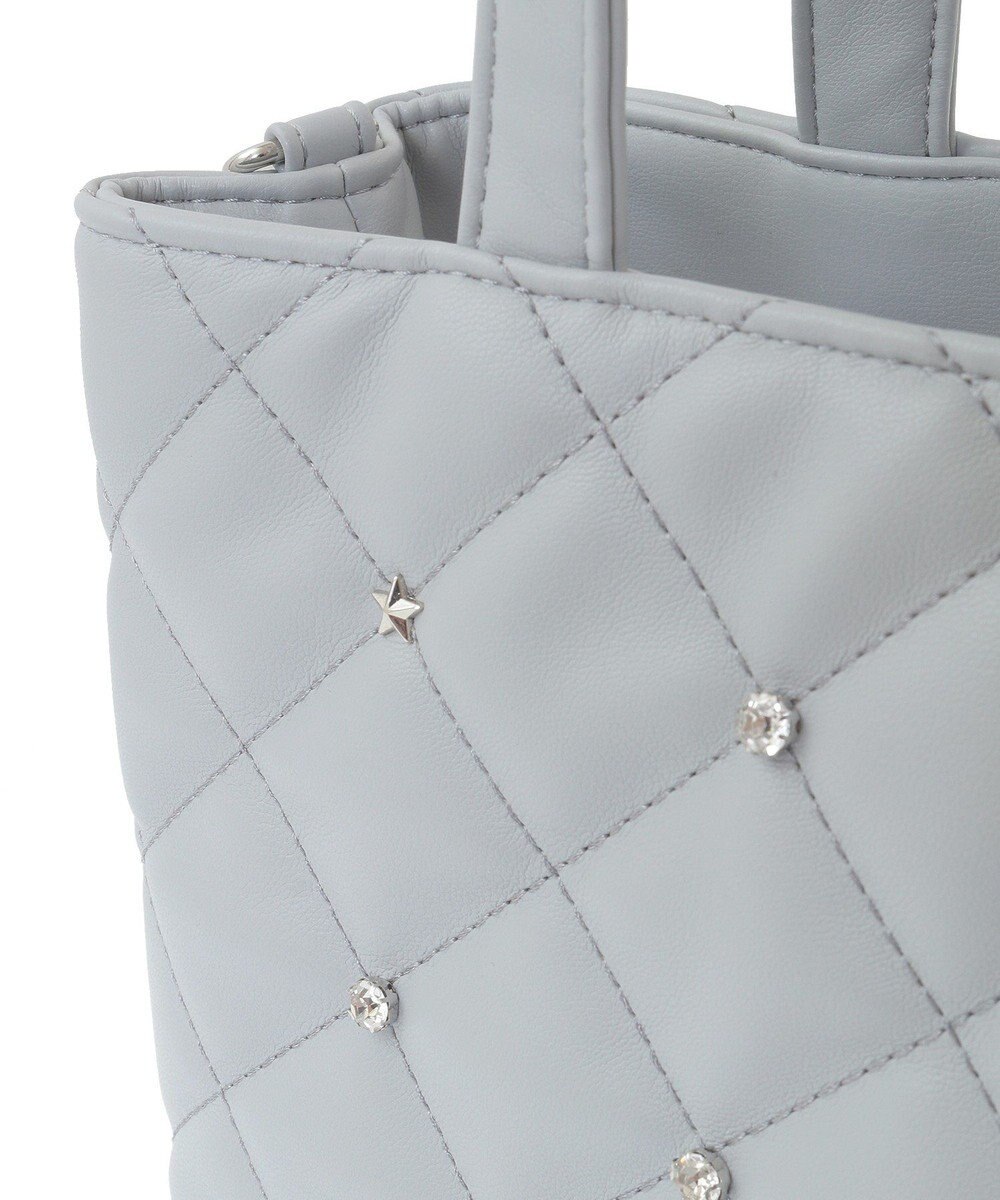 Maison de FLEUR スターチャーム付き2Wayトートバッグ 