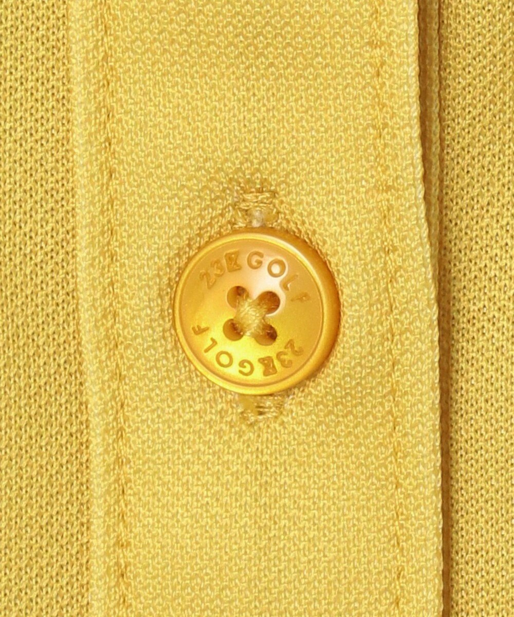 23区GOLF 【WOMEN】ワッペンプリント鹿の子シャツ 