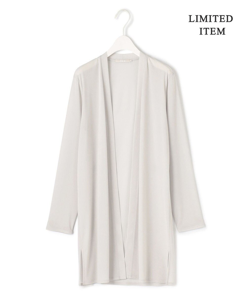 ICB L 【WEB限定・接触冷感・洗える】PINION ロングカーディガン 