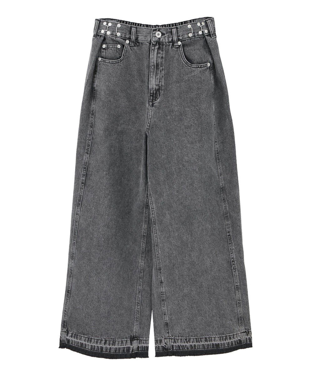 Green Parks ・ＳＵＧＡＲ　ＳＰＯＯＮ　タックデニムワイドパンツ 