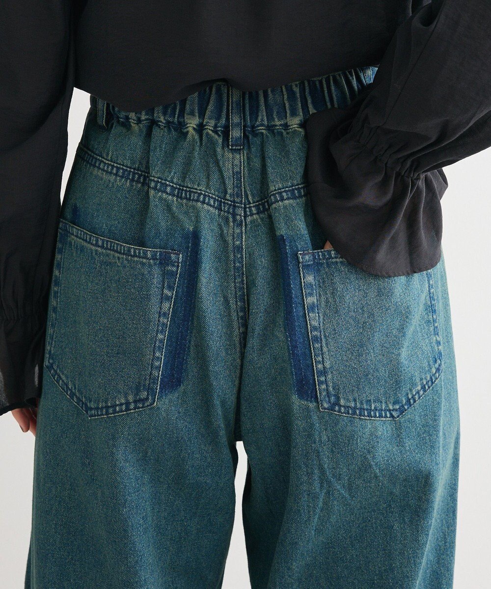 Green Parks ・ＳＵＧＡＲ　ＳＰＯＯＮ　タックデニムワイドパンツ 